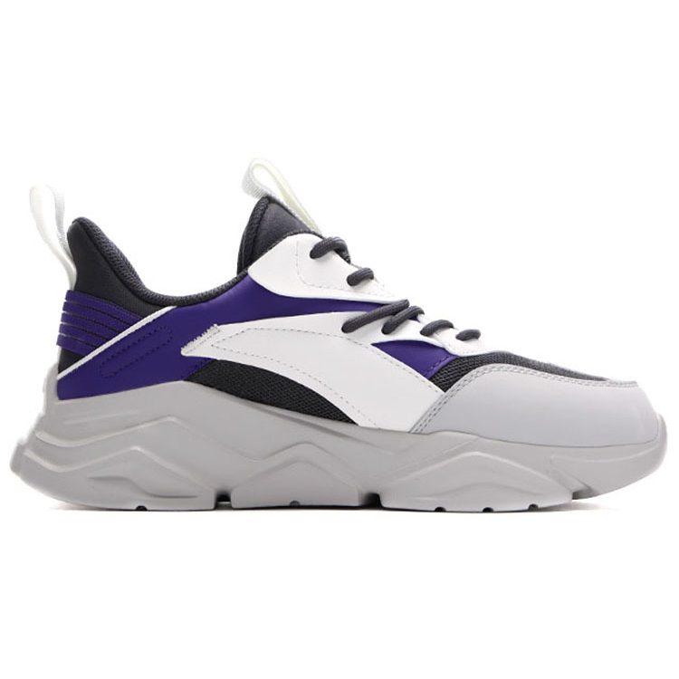 Anta Life Collection Textile, Synthetic Leather Slip Resistant, Abrasion Resistant, Breathable, Lightweight Low top 912038820-7