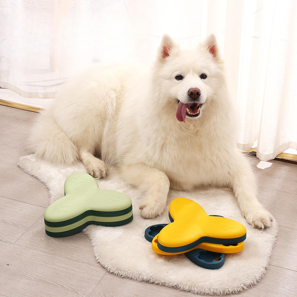 Köpek Bulmaca Oyuncakları Yavaş Besleyici Etkileşimli IQ'yu Artırın Yemek Dağıtıcı Kaymaz Yavaş Yemek Kabı Kedi Köpek Yemek Oyunları