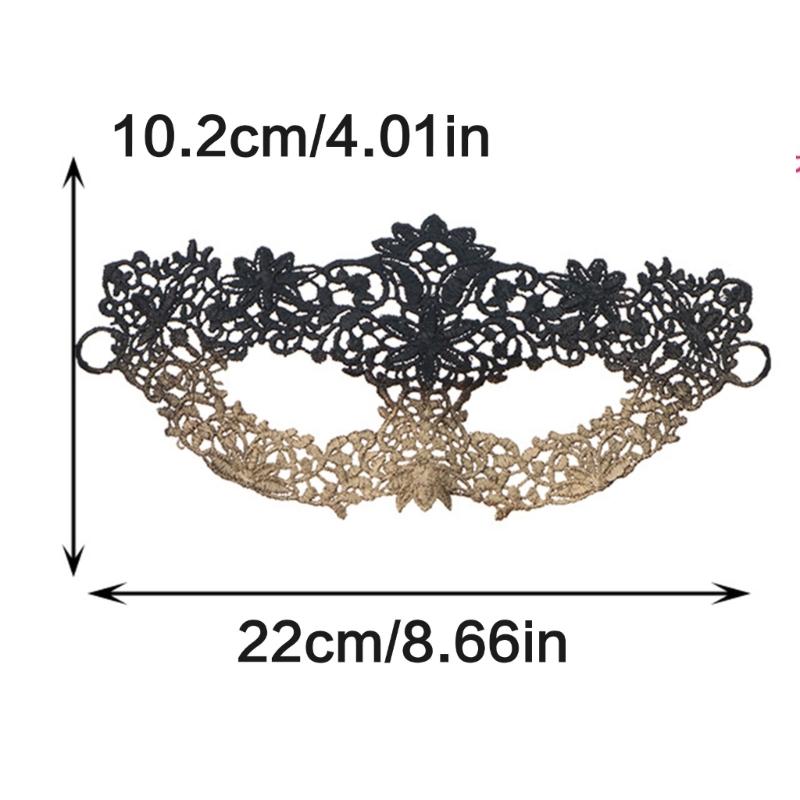 Party Mask Masquerades Mask Venetians Mask Half Face Mask Women Lace Eye Mask Blindfold for Halloween Costume Party