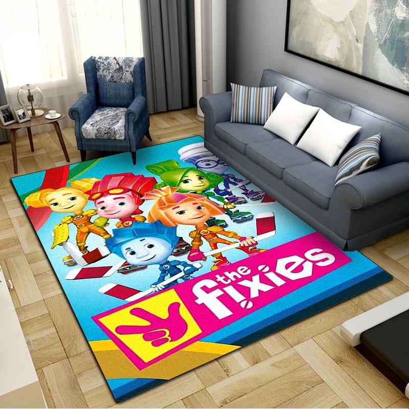 The Fixies Carpet Rug for Living Room Bedroom Home Sofa Decoration,Kids play Non-slip Floor Mat