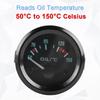 2" 52mm Oil Temp Temperature Gauge Meter Kit 50-150℃ Digital LED Display DC12V for Car Truck Vehicle Automotive