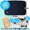 Sauna Republic Imabari Towel Sauna Single and Antibacterial Treatment Mat, Person, Lightweight, Antiviral, Deodorizing, (Khaki)