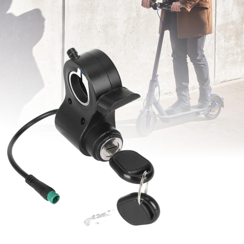 Electric Scooters Battery Lock Safe Switches Lock Ignites Lock for Enhancing Cycling Experience