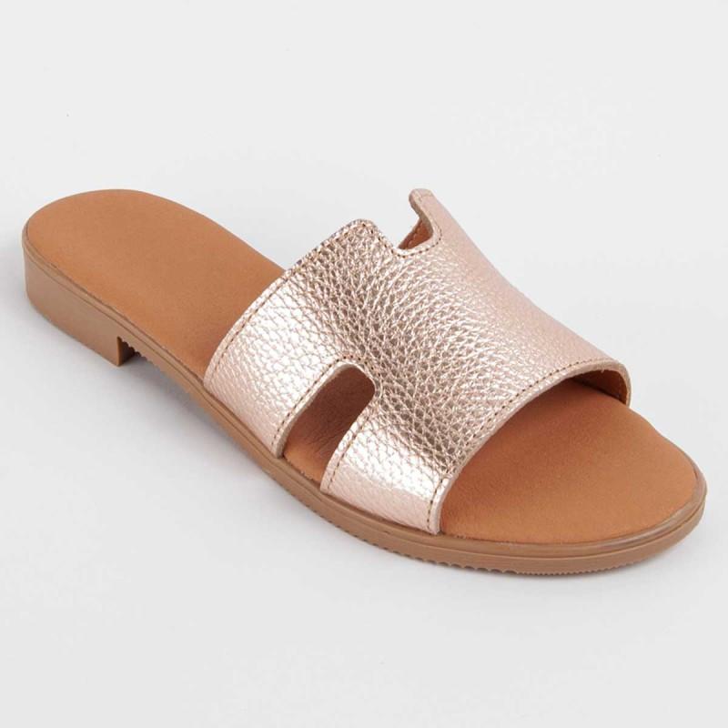 Women's Leather Sandal. Purapiel Hacca2 102712