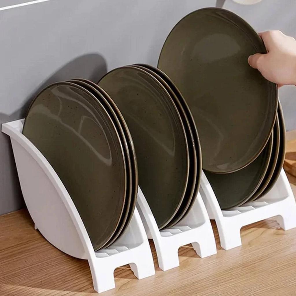 1PC Cabinet Shelves Plates and Dishes Storage Rack Bowl Cup Rack Multifunctional Organizer Kitchen Supplies Holder