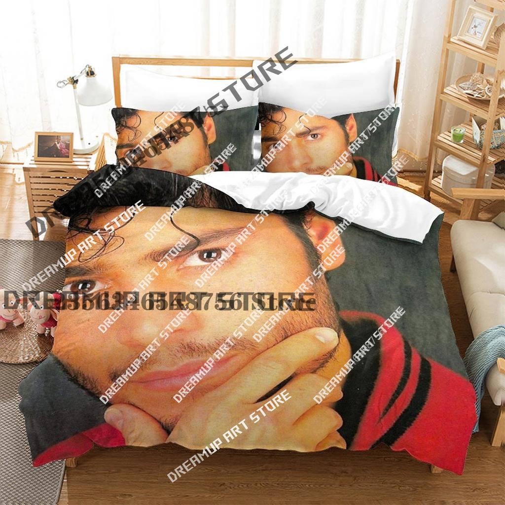 Fashion Chayanne Singer Bedding Set Single Twin Full Queen King Size Bed Set Kids Bedroom Duvetcover Sets Bed Sheet Set