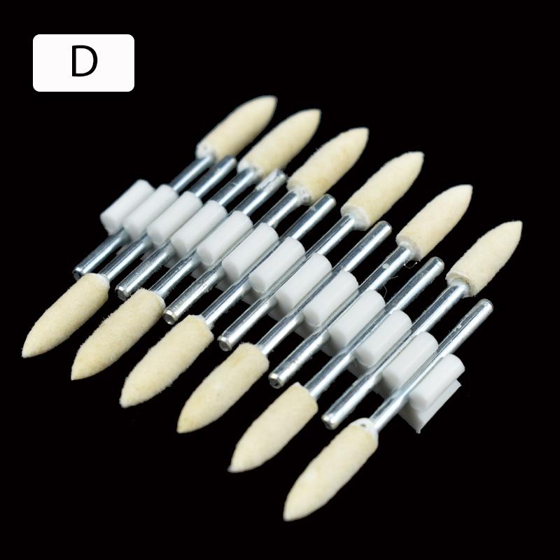 

2.35Mm Shank Set Wool Felt Polishing Bobs Mounted Point for Mould Mirror Polishing Dremel Rotary Tool