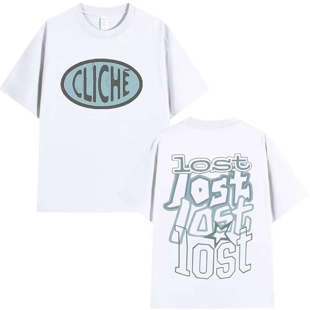 Rapper Mgk Lost Tour 2025 Logo Graphic T Shirt Men's Women Casual High Quality Fashion Vintage Oversized Cotton T-shirt Summer