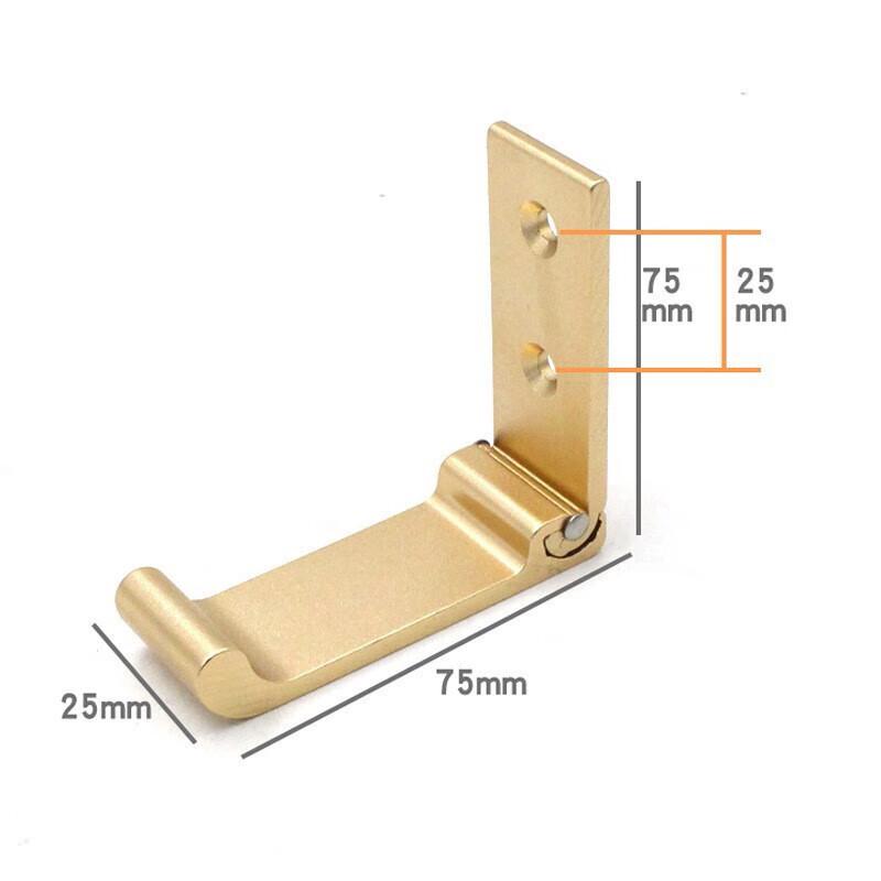 GUYU Aluminum Alloy Folding Wall Hook