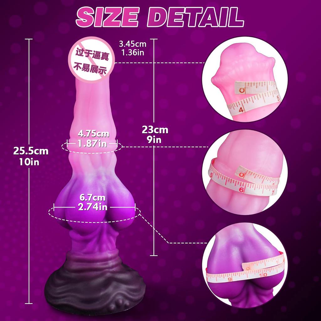 Alien Horse Dog False dildo Alternative Animal Anal Plug SM Sex Female Fist Intercourse Extra Large Long Horse Diao Anal Plug