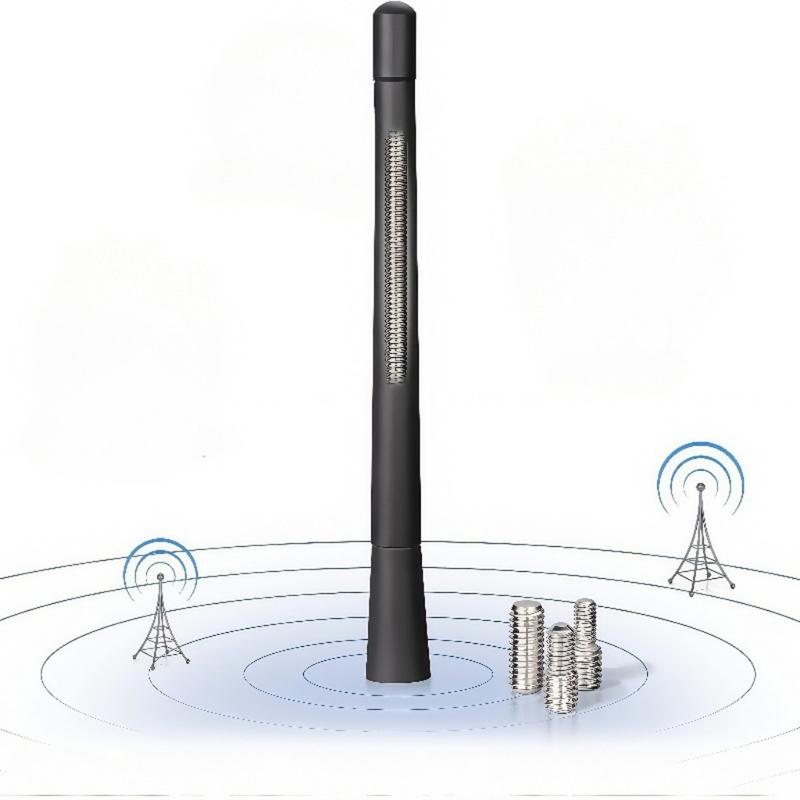 Wear Resistant Rubber Car Antenna Replacement 7Inch Length Fits Various Vehicles Ceiling Antenna Poles