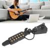 Acoustic Guitar Pickup Volume Adjustable Magnetic Guitar Pickup with 3 Meters Cable Black