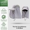 Yousheng Fishing Hat Sun Protection Wide Brim Breathable Mesh Design Sun Hat with Shawl Outdoor Activities Cycling Sunshade Hat