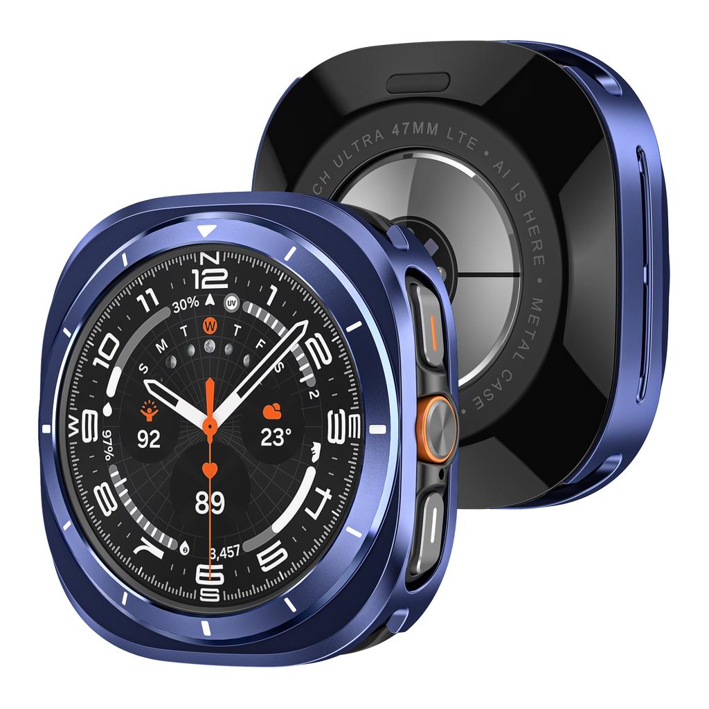 Alloy Protective Case for Samsung Galaxy Watch 7 Ultra 47mm Luxury Metal Cover for SAMSUNG Galaxy ULTRA7 47MM Bumper Accessories