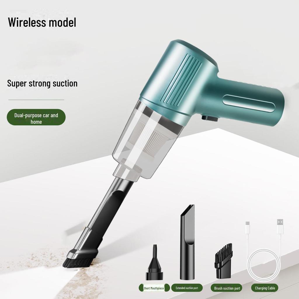 Wireless Handheld Car Vacuum Cleaner: Multi-Function, High-Power Mini Suction & Blower