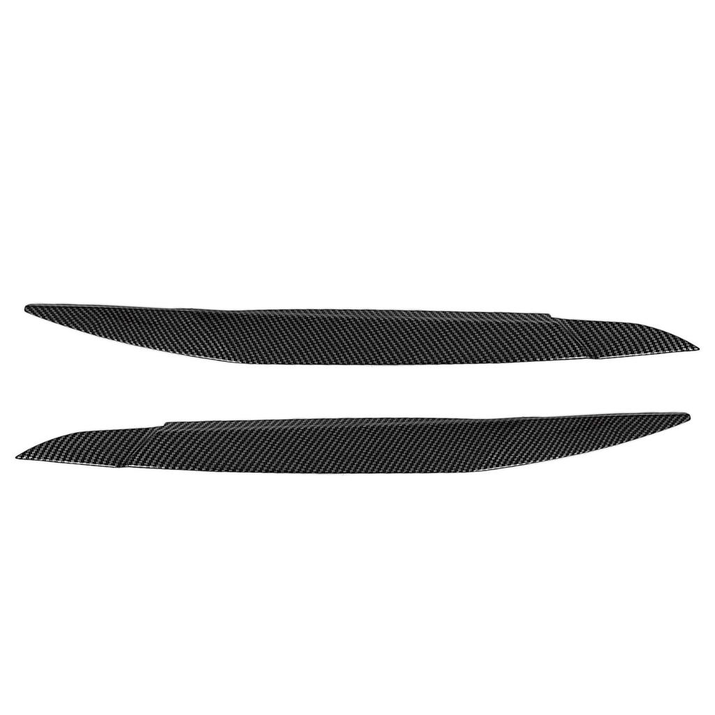 1 Par Strålkastarögonbryn Dekorativ List Vänster Höger Strålkastarögonbrynslist för X6 E71 2008 till