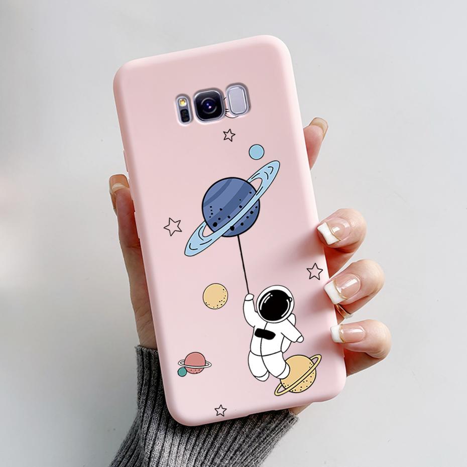 Case For Samsung S8 Plus S8+ Coque Galaxy S8 TPU Soft Silicone Funda Phone Case For Samsung Galaxy S 8 S8 Plus Cover Capa Bumper