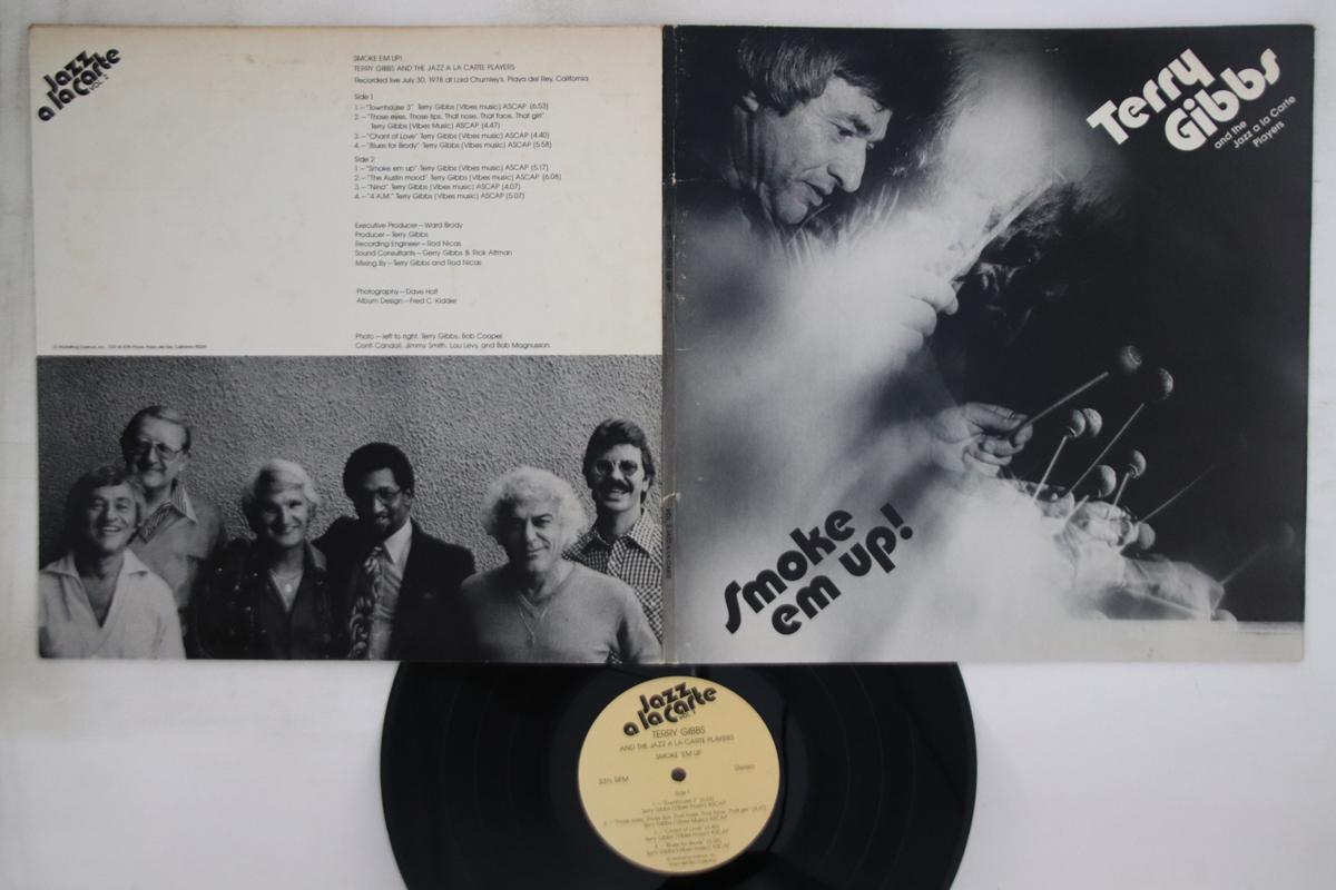 

LP Record TERRY GIBBS - Smoke Em Up! KM2962 JAZZ A LA CARTE 1979 US Jazz Used