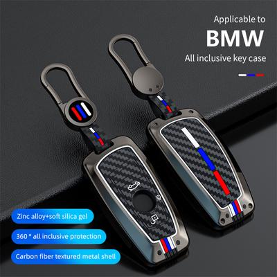 Alloy Car Remote Key Case Cover for BMW 1 2 3 4 5 6 7 Series X1 X3 X4 X5 X6 F36 F25 F26 F30 F34 F10 F07 F20 Z10 G30 F15 F16