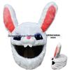 Motorcycle Plush Helmet Cover - Three-Eye Elk, Pumpkin, Rabbit Balaclava