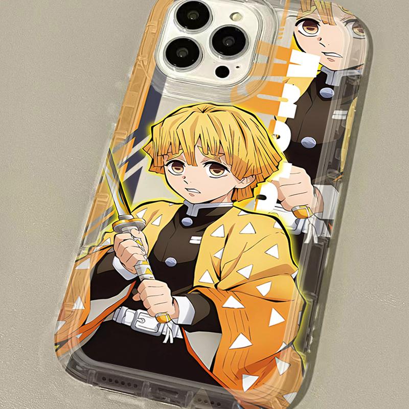 Etui do telefonu Anime Demon Slayer Przezroczyste Miękkie Etui na Telefon Samsung Galaxy S25 S24 Ultra S23 S22 Plus S21 S20 FE A15 A35 A55 A54 5G Pokrowiec