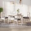Seat Cushions 4 pcs Taupe 40 x 40 x 12 cm Fabric