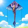 Weifang Winged Dragon Kite: Cartoon Animal Kite for Kids & Adults