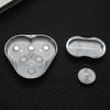 Triangle Fidget Slider Stress Anxiety Relief Portable Kids Teens Adults Magnetic Metal Fingertip Slider Pocket EDC Slider Sensory Toy