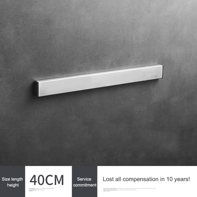 

30CM 40CM 50CM Підставка для ножів з нержавіючої сталі Магнітний тримач для ножів Настінний блок Стелаж для зберігання ножів Органайзер для кухонних аксесуарів