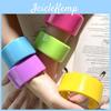 Gifts Fashion Practical Jewelry Colorful Acrylic Open Bangles Accessory For Women Geometry Wide Cuff Bracelets