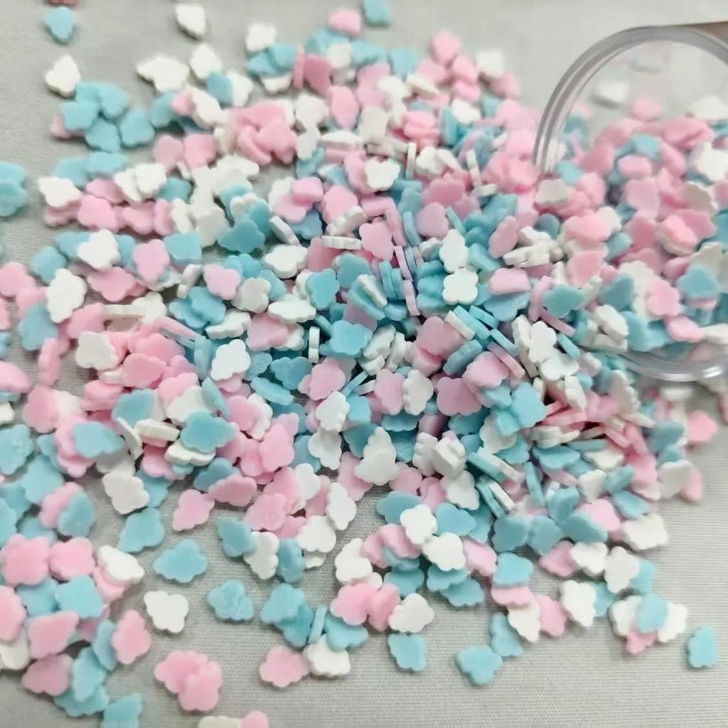 Tranches de Fruits en Argile Polymère pour Noël pour le Nail Art et les Loisirs Créatifs DIY.