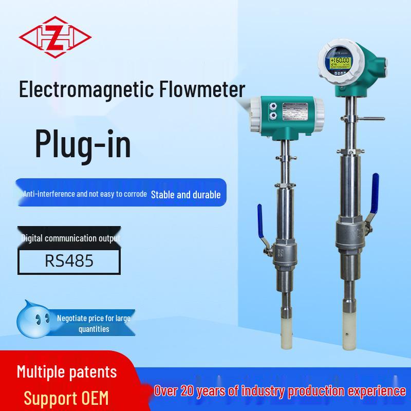 

Explosion-Proof Electromagnetic Flowmeter for Hydrochloric Acid and Sewage with Large Diameter and Ball Valve Digital Display. LDT200 (8-inch)