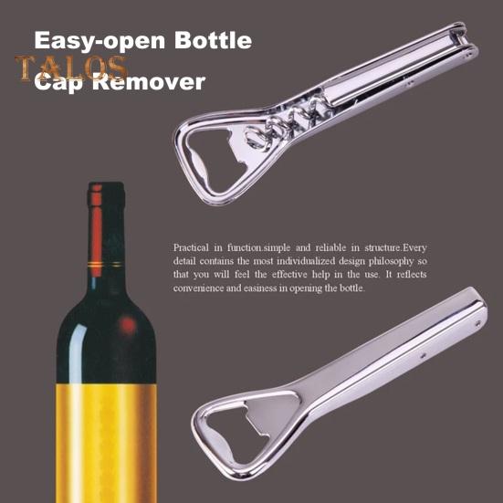 Stainless Steel Bottle Opener for Weak Hands Durable Manual Lid Gripper Opener And Can Opener Tool Multifunctional Jar Opener for Seniors with