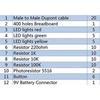 13-in-1 R3 Combination Electronic Kit, Breadboard with Jumper Wires for Circuit Experiment