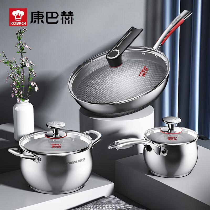 

KÖBACH KGS-T03X 3-Piece Cookware Set