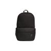 Adjustable Shoulder Strap Zipper Closure Recycled Polyester Backpack Unisex Backpacks Black HY0250
