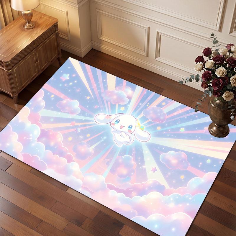 Cinnamoroll Rug Soft Thick Non Slip Floor Carpet for Bedroom Living Room Home Decor