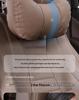 Ideal i6i8L Series Neck & Lumbar Support Pillow - Soft Car Interior Headrest for All Seasons