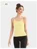 Women's Summer Sleeveless Yoga Top with Chest Pads - Versatile Camisole for Outdoor Wear