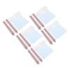 5 Set Privacy Filter Adhesive Strips Double Sided Adhesive Strips with Plastic Slide Mount Holder Ta