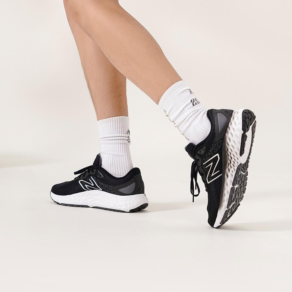 New Balance Fresh Foam Evoz V2 Cushioning Fabric Low-Top Casual Running Shoes Men Sneakers Black MEVOZLK2