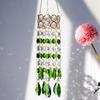 Hanging Crystal Pendants Garden Suncatchers Wind Chimes Rainbows Prisms Crystal Chain for Window Drop Bells
