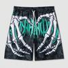 Pantaloncini da Spiaggia Estivi da Uomo Leggeri Traspiranti Stampati in 3D Costumi da Bagno Casual Estivi per Attività all'Aperto