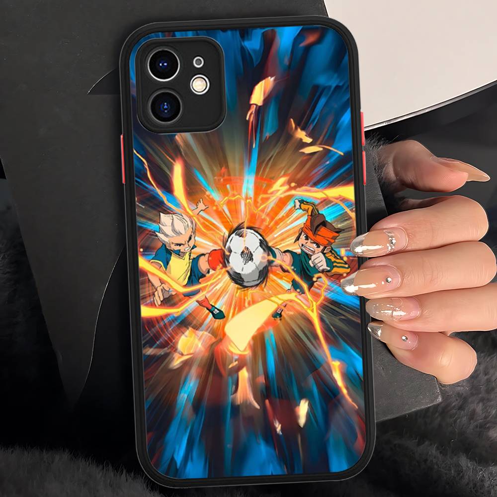 Axel Blaze Firestorm Inazuma Eleven Phone Case For IPhone 16e 16 15 14 13 12 11 Pro Max X XS Max Plus Matte Clear