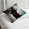 MMilo J  Singer Cool Decorative Square Pillow Cover Modern Cushion Case for Living Room Bedroom