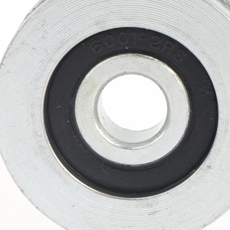 1Pcs U Groove Rolling Wheel 10*40*12.5Mm Grooved Bearing Pulley 8Mm Wire Rope Over Line Wheel 4Cm Guide Wheel