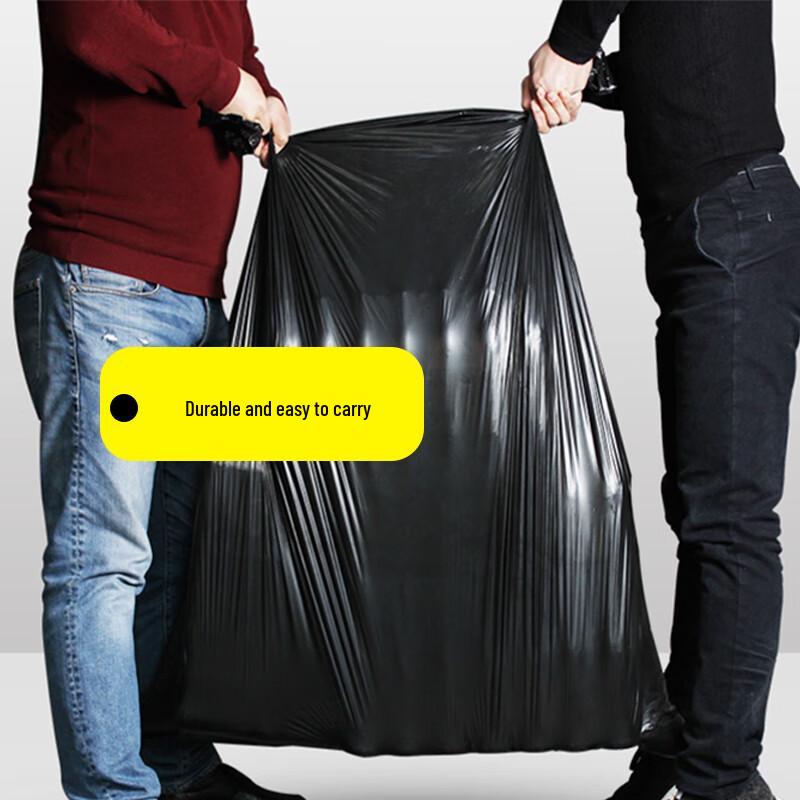 WDF Heavy Duty Extra Large Flat-Mouth Trash Bags