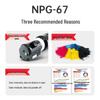 Generic NPG-67 Blue Developer Unit for Canon iR ADVANCE
