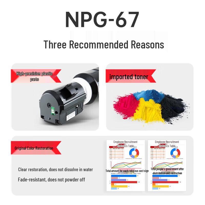 Generic NPG-67 Blue Developer Unit for Canon iR ADVANCE