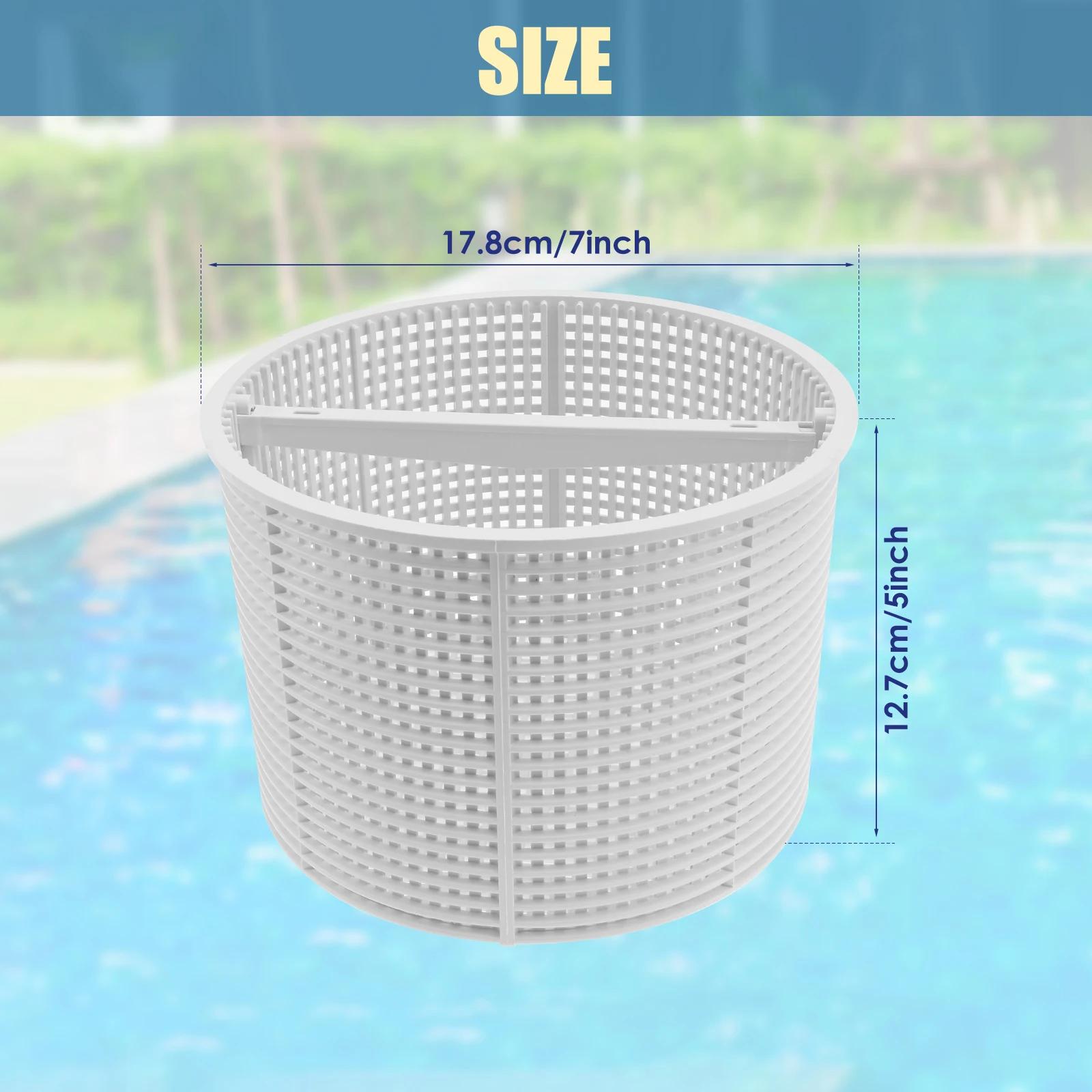 

1PCS Pool Skimmer Basket SP1070/SPx1091c For Hayward Classic 001 SPx1091LX SP1091WM For Swimming-Pool Cleaning Tools Accessories 17.8X12.7cm білий